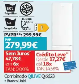 Auchan Combinado qilive promoção