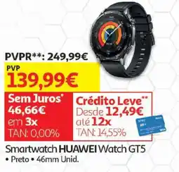 Auchan Smartwatch huawei watch gt5 promoção
