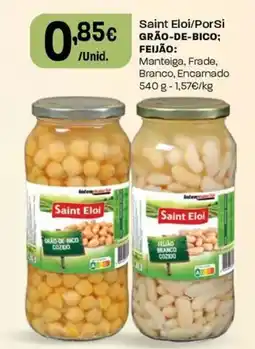 Intermarché Saint eloi/porsi grão-de-bico; feijão: promoção