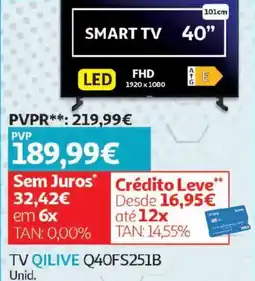 Auchan Tv qilive q40fs251b promoção