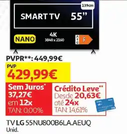 Auchan TV LG 55NU800B6LA.AEUQ promoção
