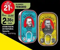 Intermarché Atum filete ao natural tenorio promoção