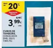 Continente Bom dia Cubos de tamboril promoção