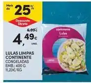 Continente Bom dia Continente - lulas limpas promoção