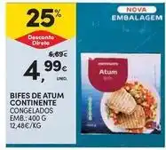 Continente Bom dia Continente - bifes de atum promoção