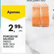 Continente Bom dia Porção de salmão promoção