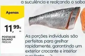 Continente Bom dia As - postas de salmao promoção