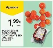 Continente Bom dia Continente bio - tomate mini biologico promoção