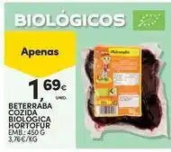 Continente Bom dia Beterraba cozida biologica promoção