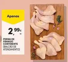 Continente Bom dia Continente - perna de frango promoção
