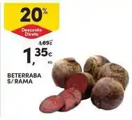 Continente Bom dia Beterraba s/ rama promoção