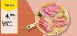 Continente Bom dia Continente - bifanas de porco promoção