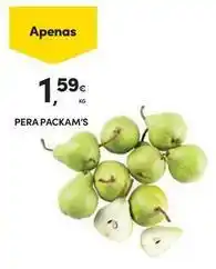 Continente Bom dia Pera packam's promoção