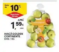 Continente Bom dia Continente - maçã golden promoção