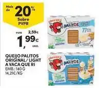 Continente Bom dia A+ - palitos queijo palitos original/light a vaca que ri promoção