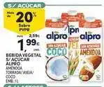 Continente Bom dia Alpro - bebida vegetal s/ acucar promoção