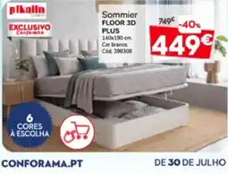 Conforama Sommier Floor 3d Plus promoção