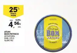 Continente Bom dia atum bom petisco ao natural promoção