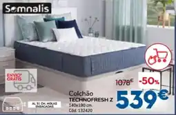 Conforama Somnalis colchão technofresh z promoção