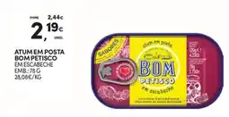 Continente Bom dia atum em posta bom petisco em escabeche promoção
