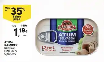 Continente Bom dia atum ramirez natural promoção