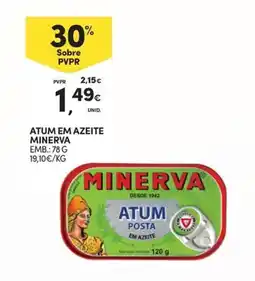 Continente Bom dia atum em azeite minerva promoção