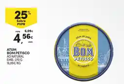 Continente atum bom petisco ao natural promoção