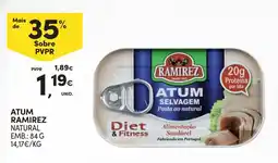Continente Atum ramirez natural promoção