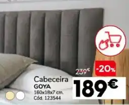 Conforama Cabeceira goya promoção