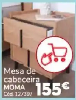 Conforama Mesa de cabeceira moma promoção