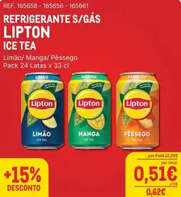 Makro Lipton ice tea promoção