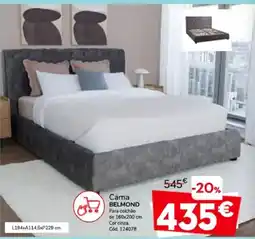 Conforama Cama belmond promoção