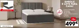 Conforama Cama Completa Enrolada All In One promoção
