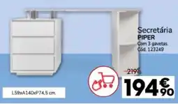 Conforama Secretária PIPER promoção