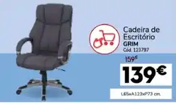 Conforama Cadeira de Escritório Grim promoção
