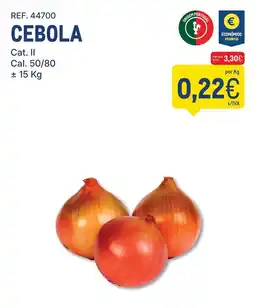 Makro Cebola promoção