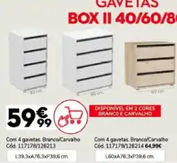 Conforama Gavetas box ii promoção