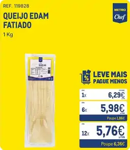 Makro Queijo edam fatiado promoção