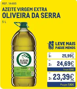 Makro Azeite virgem extra oliveira da serra promoção