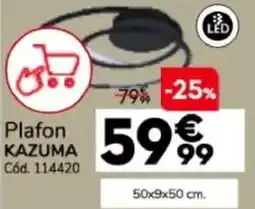 Conforama Plafon kazuma promoção