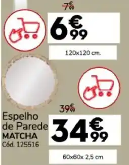 Conforama Espelho de Parede Matcha promoção