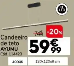 Conforama Candeeiro de teto ayumu promoção