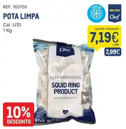 Makro Pota limpa chef promoção