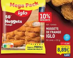 Makro nuggets de frango iglo promoção