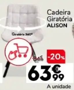 Conforama Cadeira giratória alison promoção