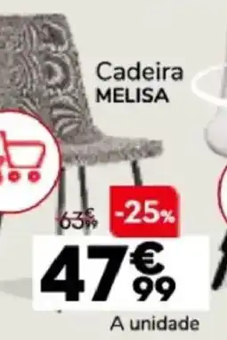 Conforama cadeira melisa promoção