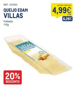 Makro Queijo edam villas Fatiado promoção