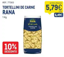 Makro tortellini de carne rana promoção