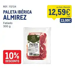 Makro Paleta ibérica almirez promoção