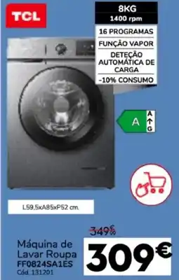 Conforama Máquina de lavar roupa tcl promoção